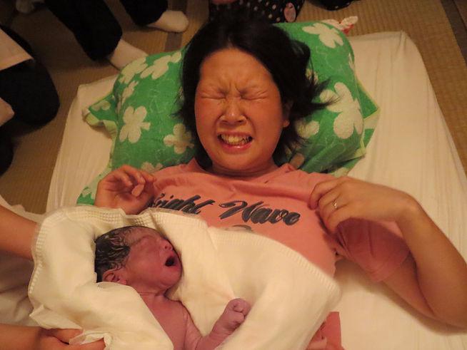 産後の感想文・Oさん・3人をバースあおばで出産