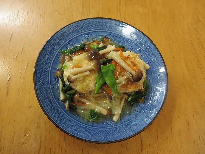 入院中の食事・豆腐ハンバーグ☆レシピ