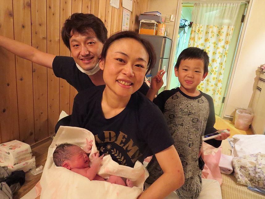 お産の感想文・経産婦Mさん４０歳