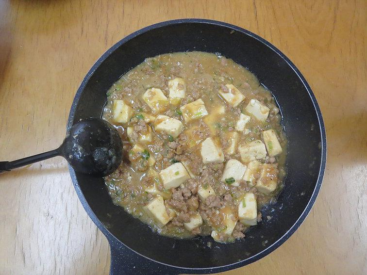入院中の食事・レシピ麻婆豆腐