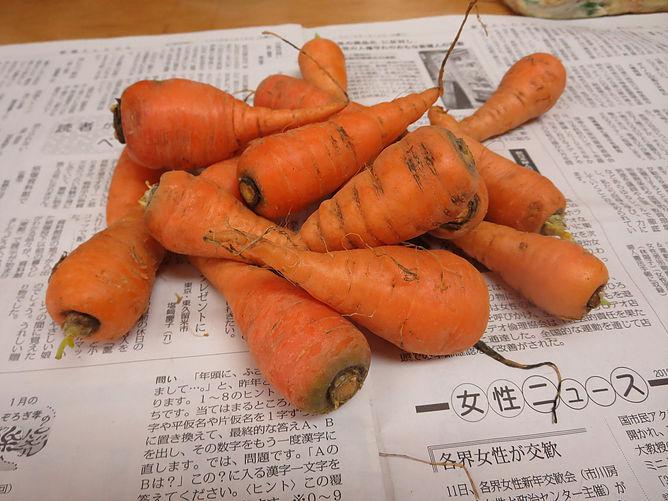 地元の物を頂く