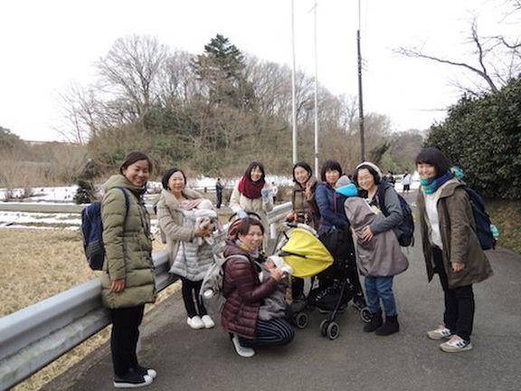 産後のお散歩会スタート