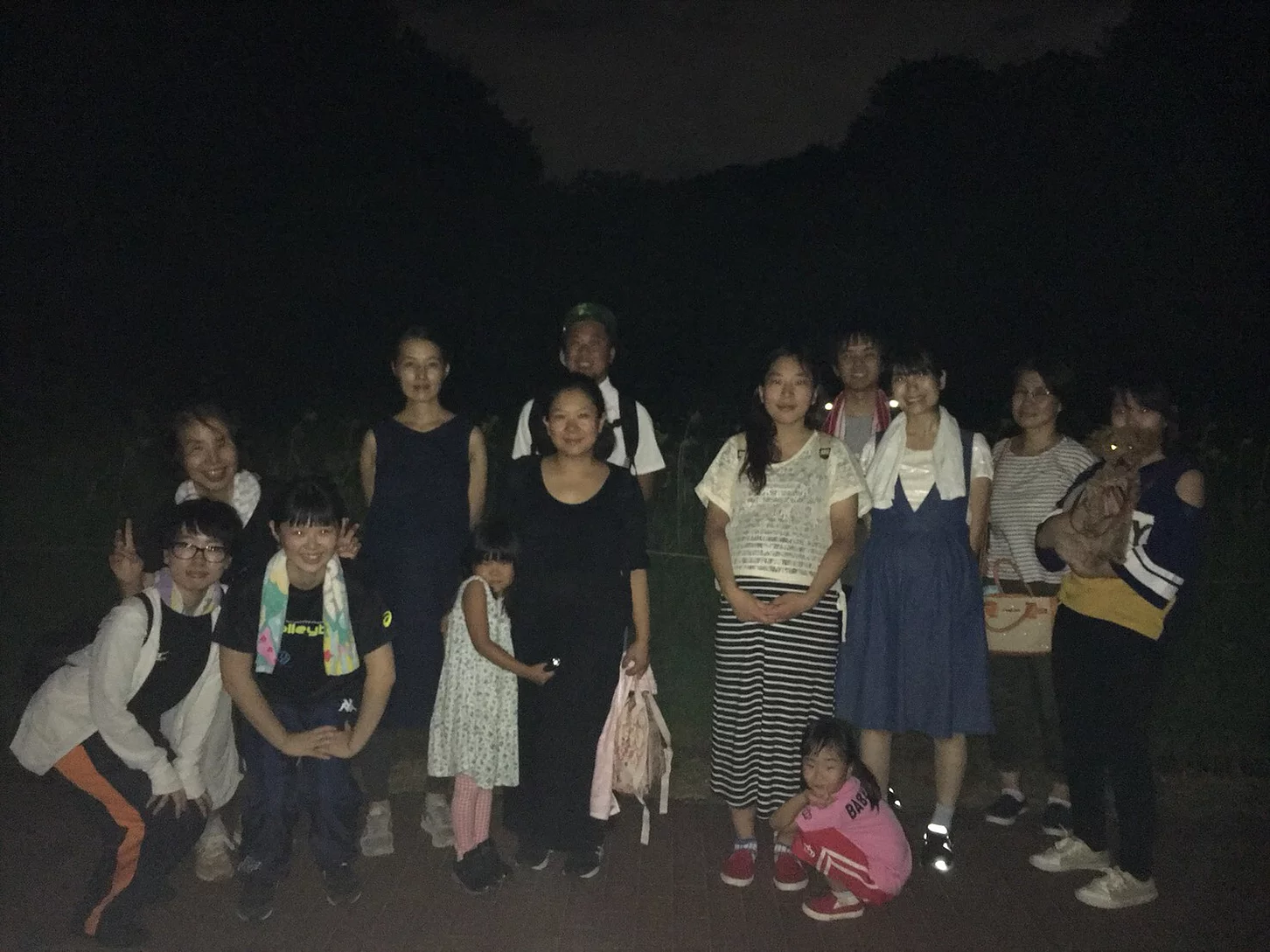 ナイトウオーキングは気持ちが良いです！