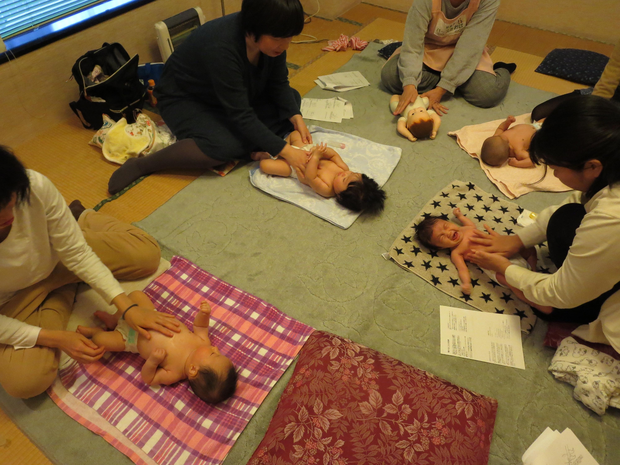 ベビーマッサージ12月！