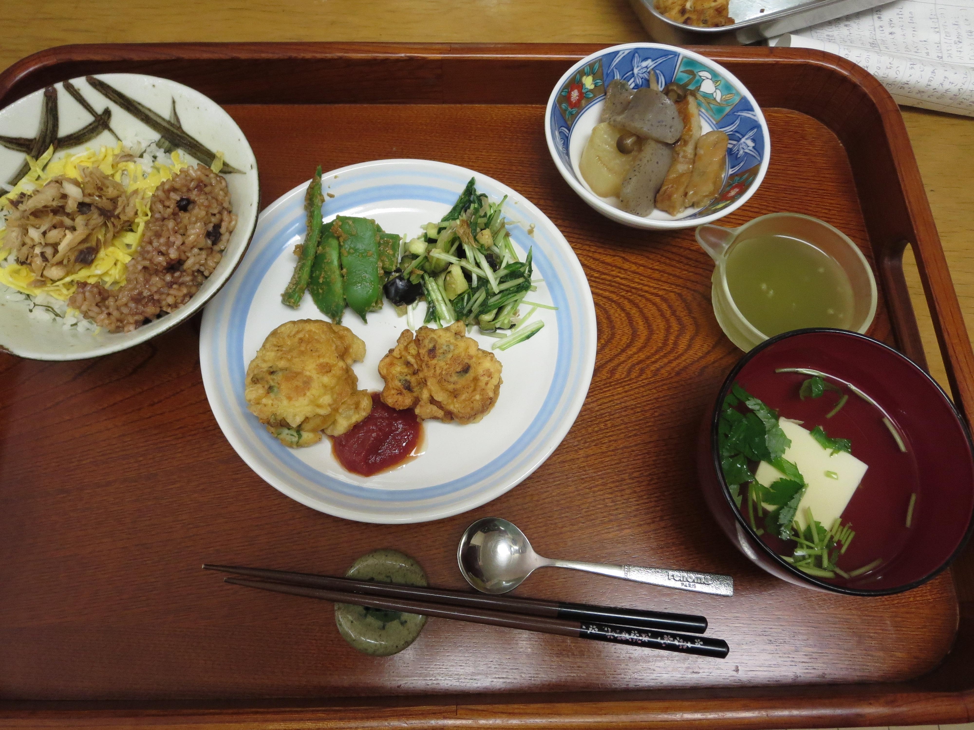 本日のバースあおばの昼食