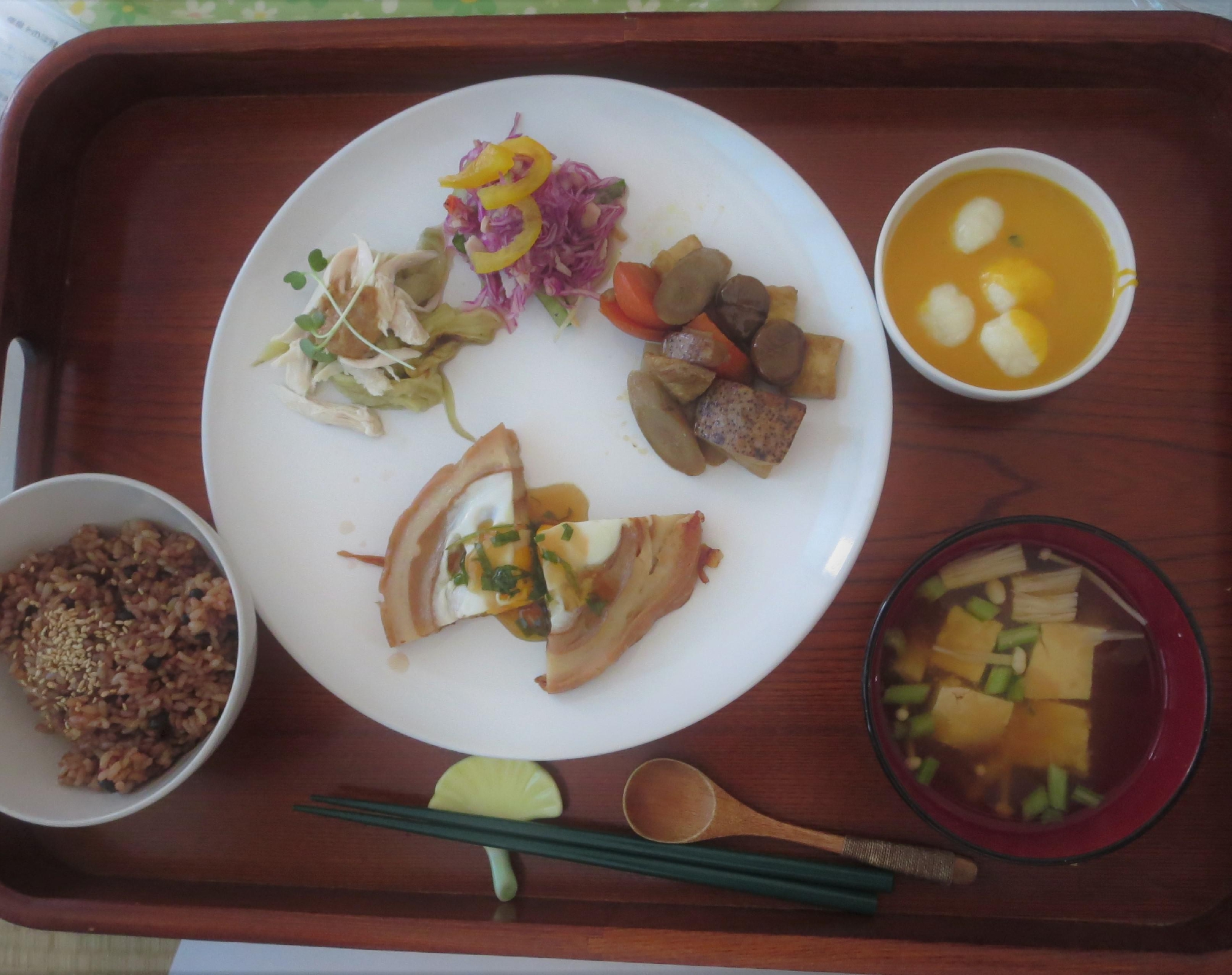 バースあおばの入院中のお食事