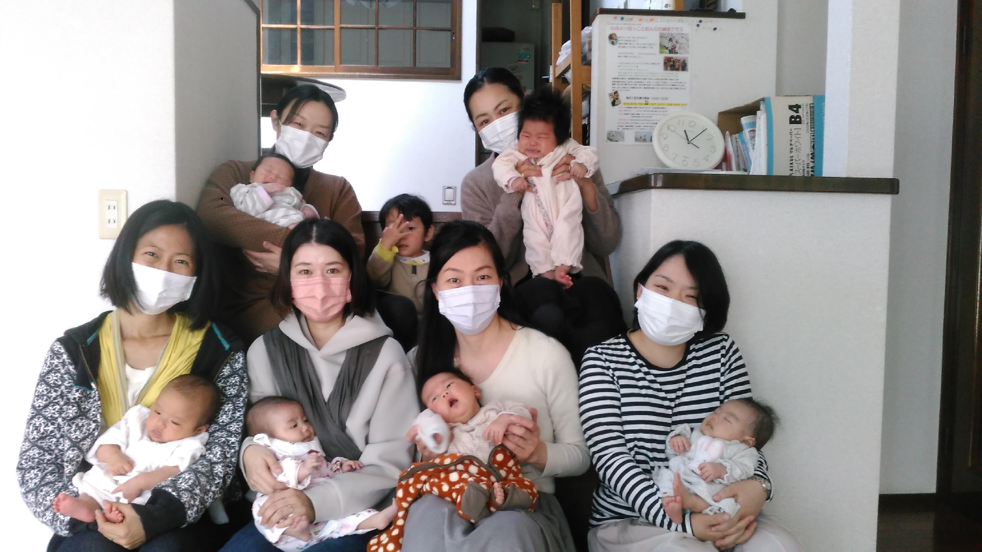 先日のミニカンガルー（産後のママの集まり）